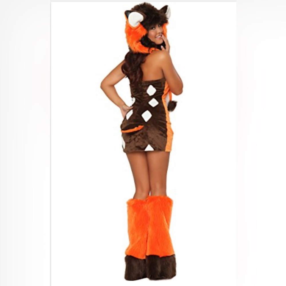3 WISHES Deluxe Adorable Deer Costume Sexy Animal Costume Women Small S NWOT